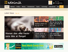 Tablet Screenshot of edainik.com